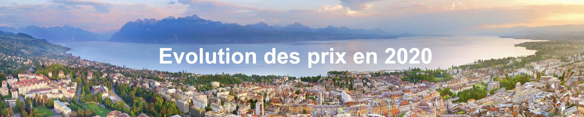 evolution prix m2 immobilier suisse 2020